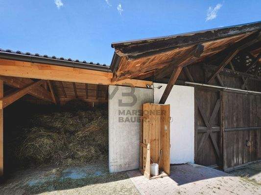 Anbau für Heulager - ampliamento per deposito fieno