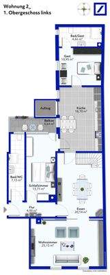 Grafik_Wohnung 2_1. OG li.