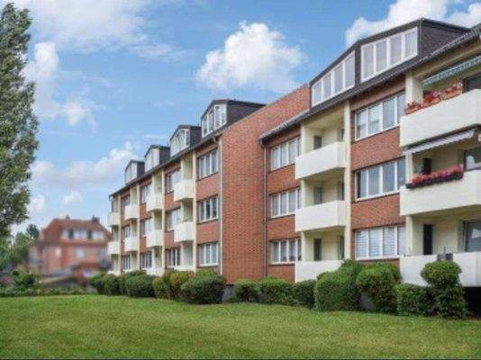 Blick auf das Wohnhaus