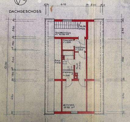 Grundriss Dachgeschoss