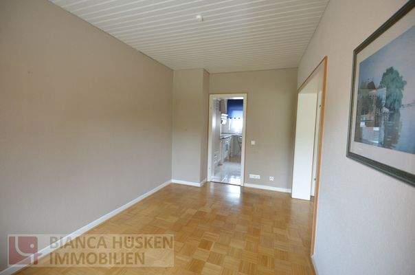 Essbereich im leeren zustand