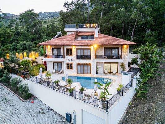 Detached Villa with Pool Surrounded by Nature in Antalya Adrasan