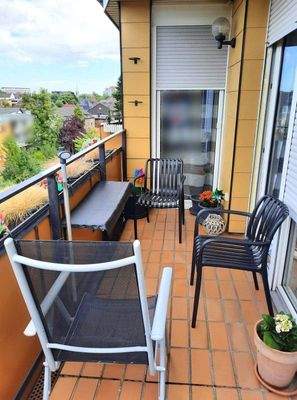 West-Balkon - Hier können Sie den Sommer genießen.