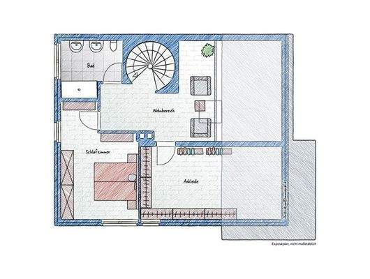 Grundriss Dachgeschoss