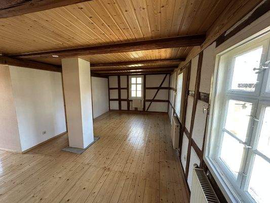 Sichtbares Fachwerk DG