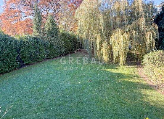 rückwärtiger Teil des Grundstück