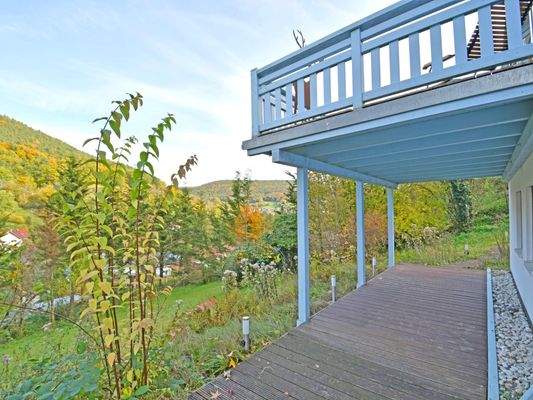 ... mit wunderschöner Aussicht