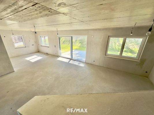 Wohn-/Ess-/Küchenbereich