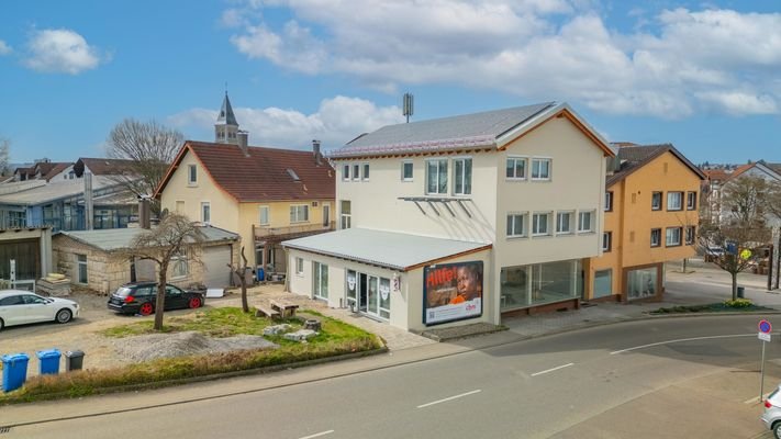Perspektive von der Straße