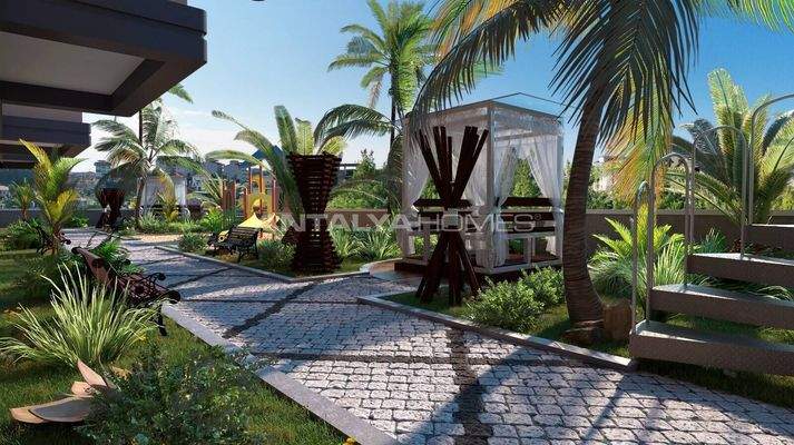 1 and 2-Bedroom Homes in a Complex with Rich Amenities in Alanya Oba