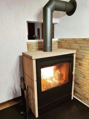 Kaminofen Wohnzimmer EG