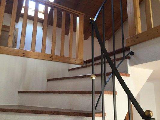 Aufgang oben zur Galerie