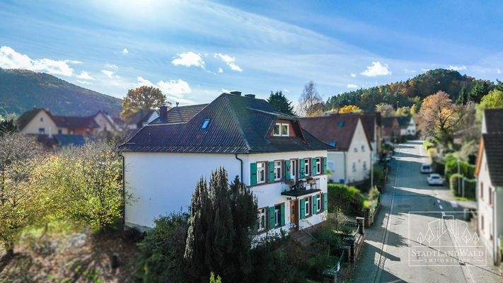 Luftbild - Straßenansicht