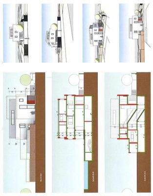 Ansichten und Schnitte Neubau