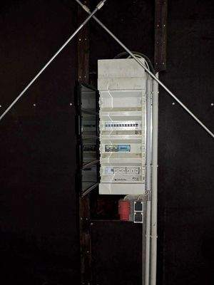 Starkstrom vorhanden