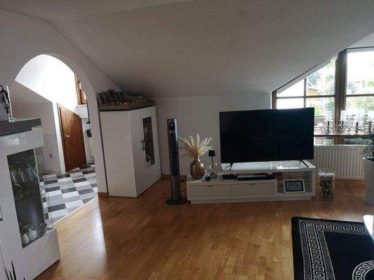 Wohnen mit Übergang zur Küche 