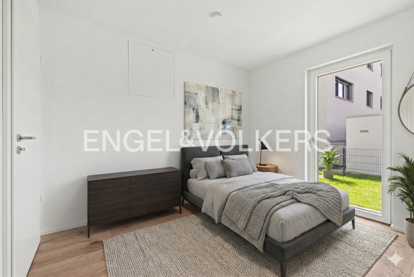 [KI-optimiertes Foto] Mögliches Kinderzimmer - Möblierungsbeispiel