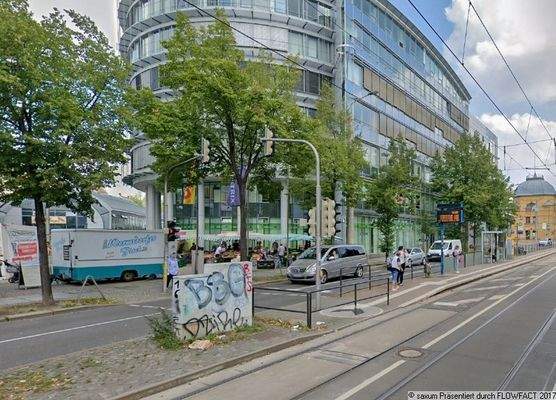 Citynähe mit Tram oder Bus