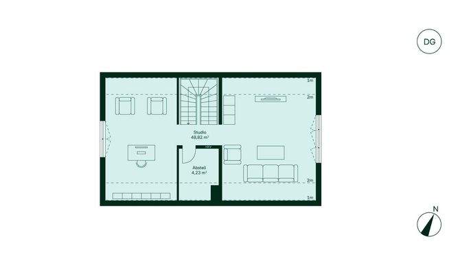 Grundriss Dachgeschoss