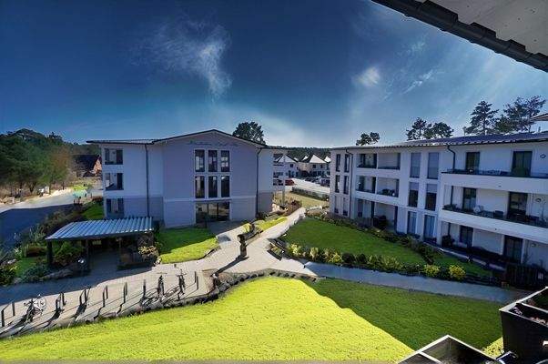 Blick von dem Balkon