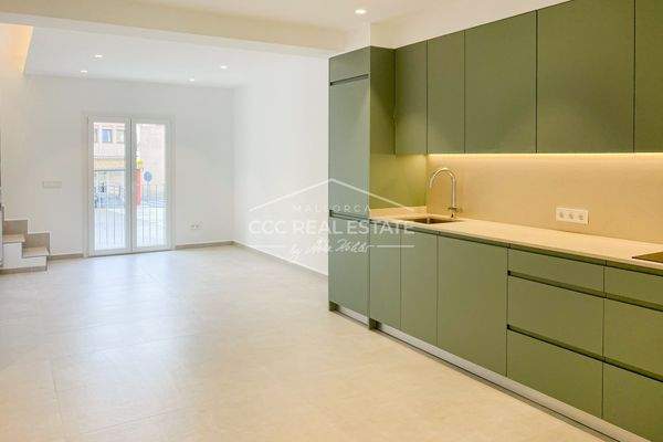 Offener Wohn- und Essbereich