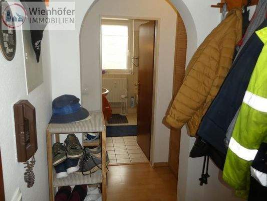 Garderobe im Flur