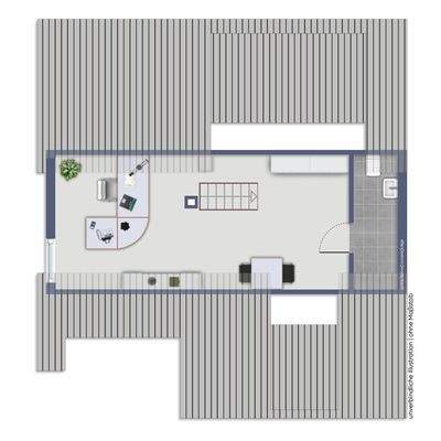 Grundriss Maisonette