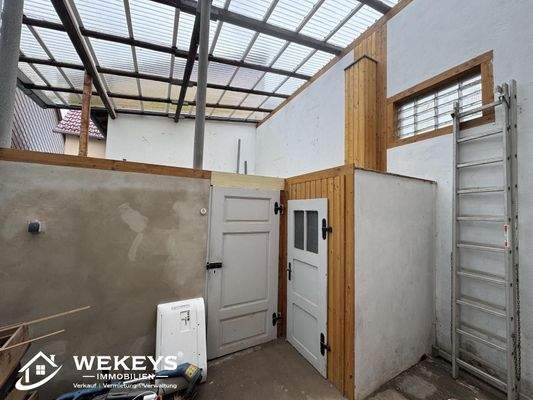 Überdachung Innenhof