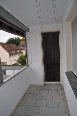 Balkon zum Wohnzimmer