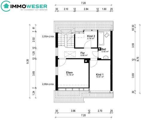 38 Grundriss OG - DHH Nr. 5a
