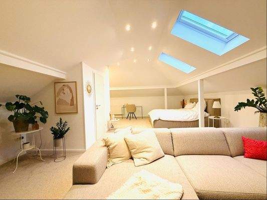 Studio im Dachgeschoss