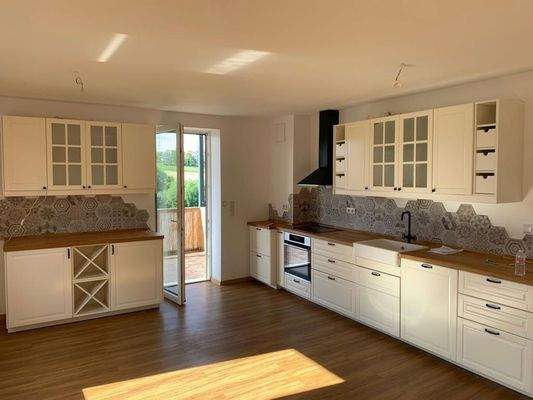 Wohnküche, Ansicht Küche