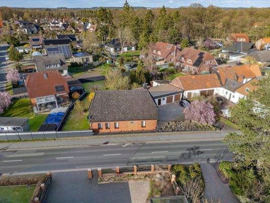 Luftbild Straßenansicht