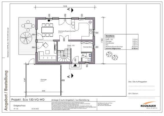 Erdgeschoss. (Seite 1)