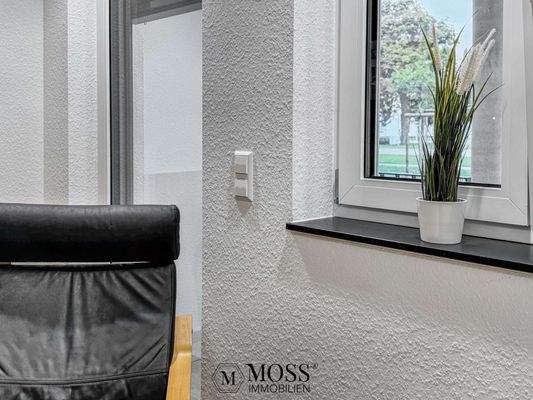 Balkonausgang Bemusterung 