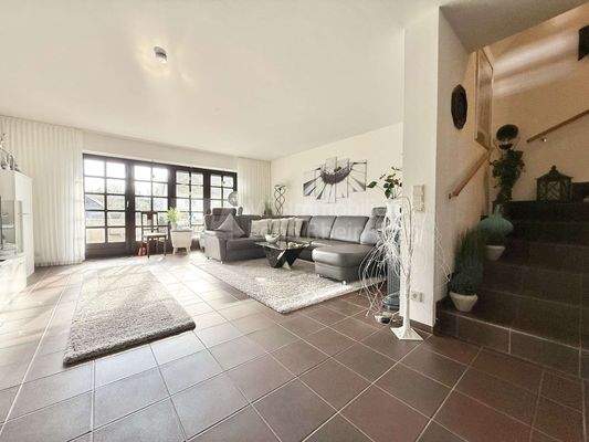 Blick ins Wohnzimmer