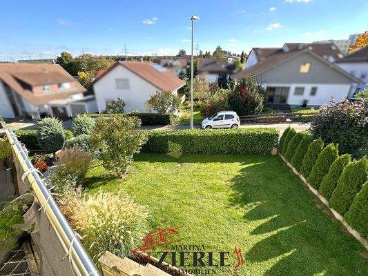 5- Garten vom Balkon