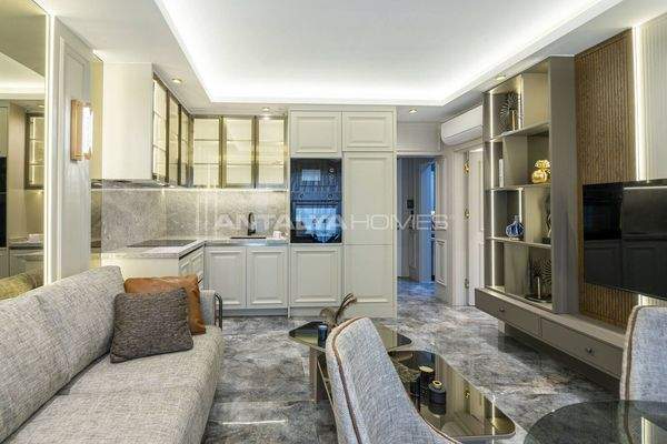 Elegant Flats 400 m from the Sea in Alanya Center