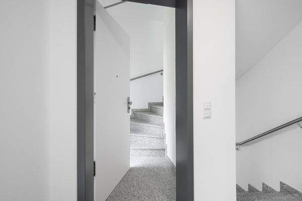 eigener Eingang fürs Penthouse