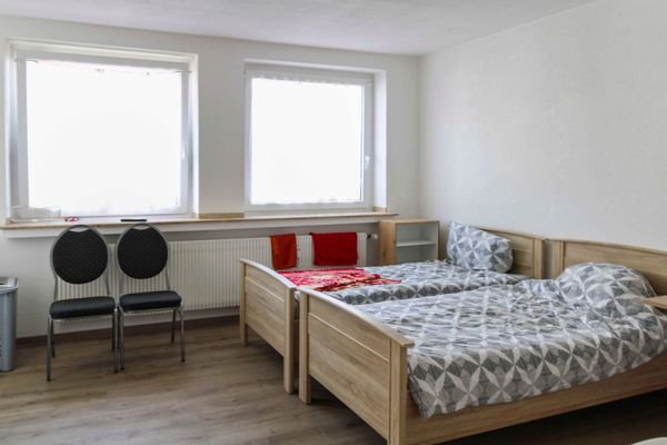 Wohn- und Schlafzimmer