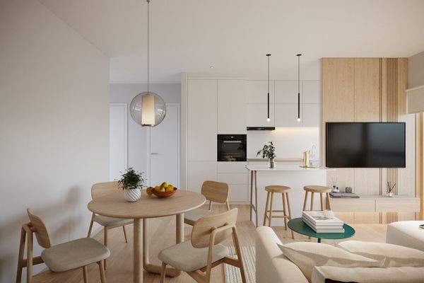 Visualisierung Wohn-Essbereich