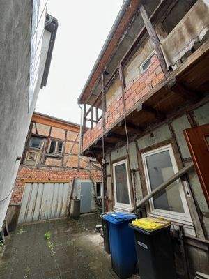 Anbau des Hauses und Hinterhaus