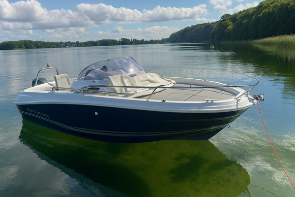 Motorboot der Marke Cap Camarat