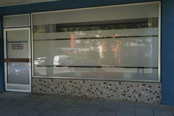 große Schaufensterfläche