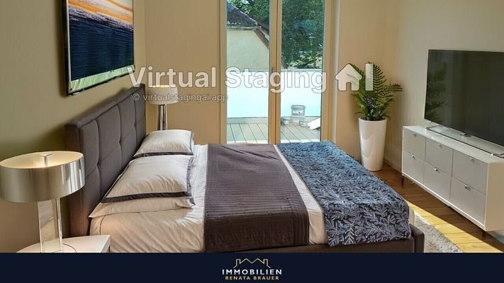 Schlafzimmer 2 Virtual Staging