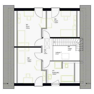 Beispiel Grundriss DG