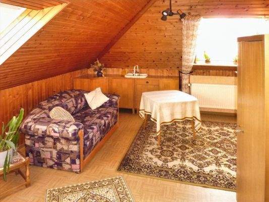Zimmer im Dachgeschoss
