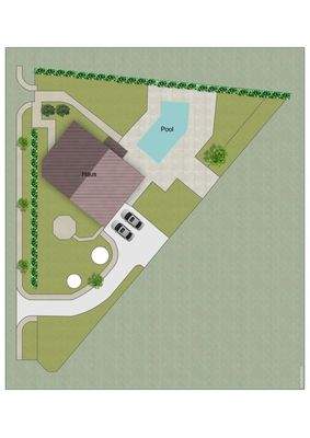 Lageplan Grundstück