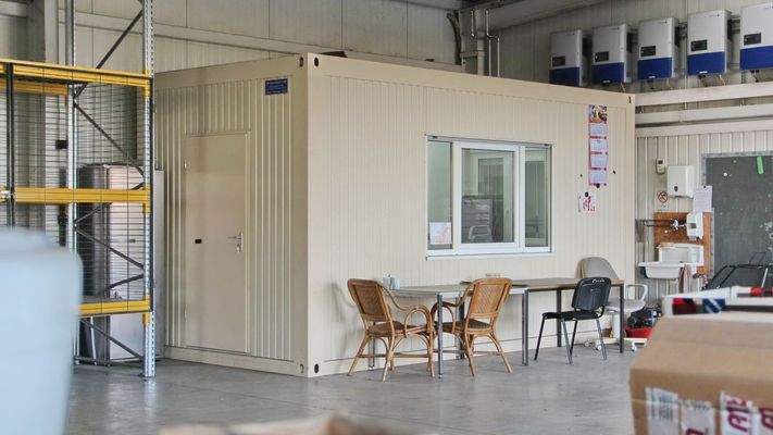 Bürocontainer, nutzbar als Aufenthalts- & Pausenraum