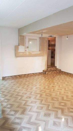 neuer Fliessenbelag Holzoptik